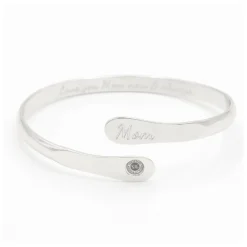 Sharper Image Love You Mom Engraved Bracelet