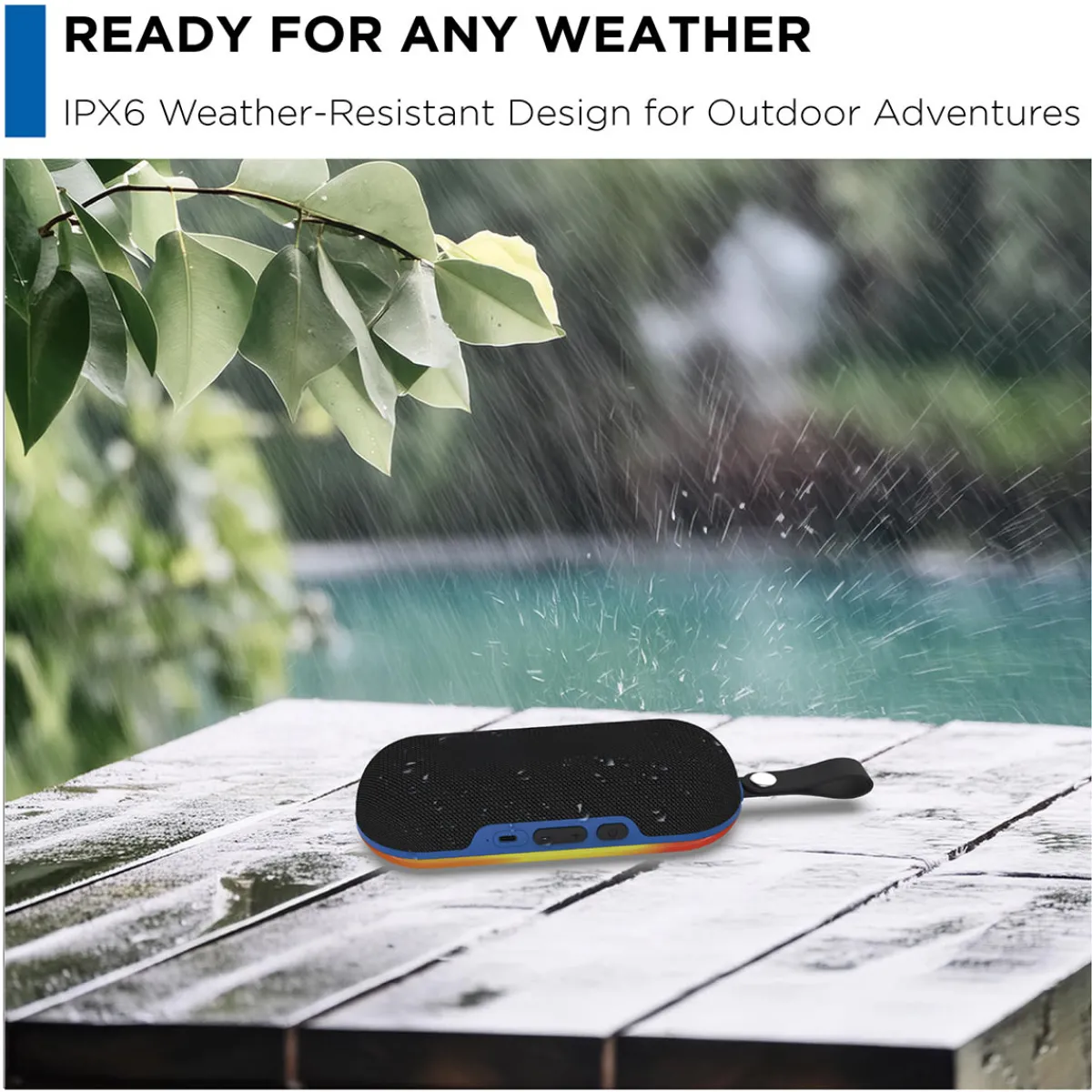 Sharper Image Magnetic Bluetooth Speaker