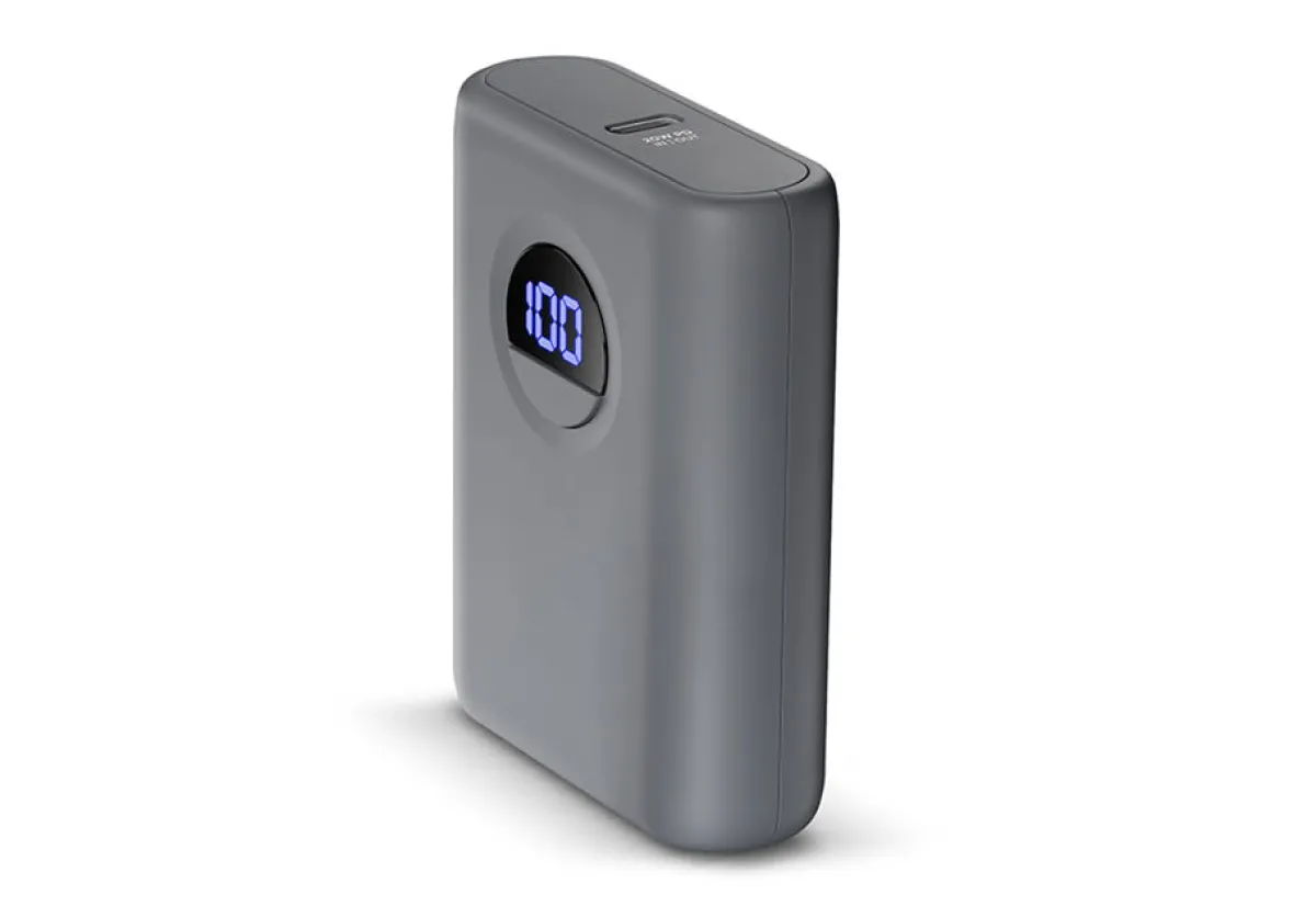 Sharper Image 10,000mAh Fast Charge Power Bank with Digital Display