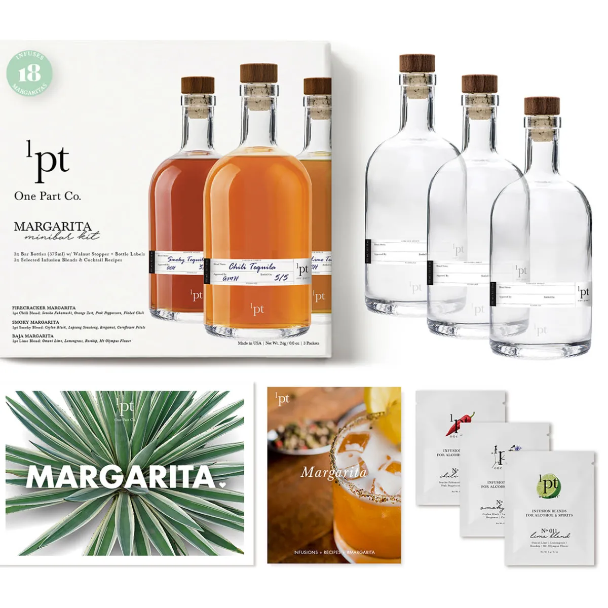 One Part Holdings, Inc Margarita Mini Bar Kit