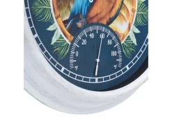 Xodus Innovations Margaritaville Indoor/Outdoor Wall Clock with Temperature