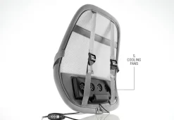 MI - Palomar Mesh Lumbar Support with Cooling Fans