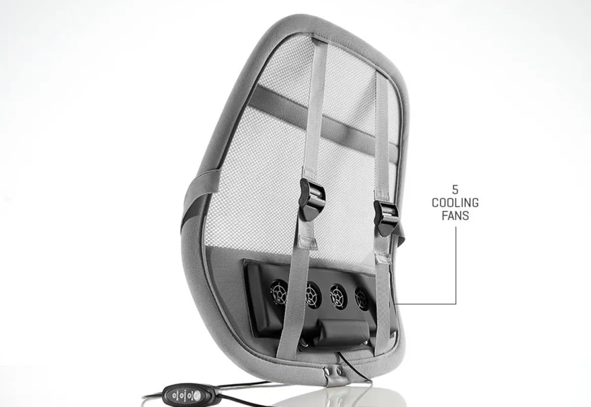 MI - Palomar Mesh Lumbar Support with Cooling Fans
