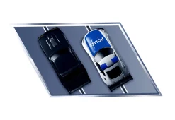 Jupiter Creations Inc Micro Slot Car Racing Set