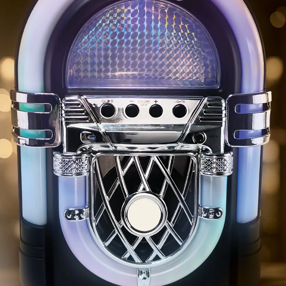 Sharper Image Mini Desktop Jukebox Bluetooth Speaker