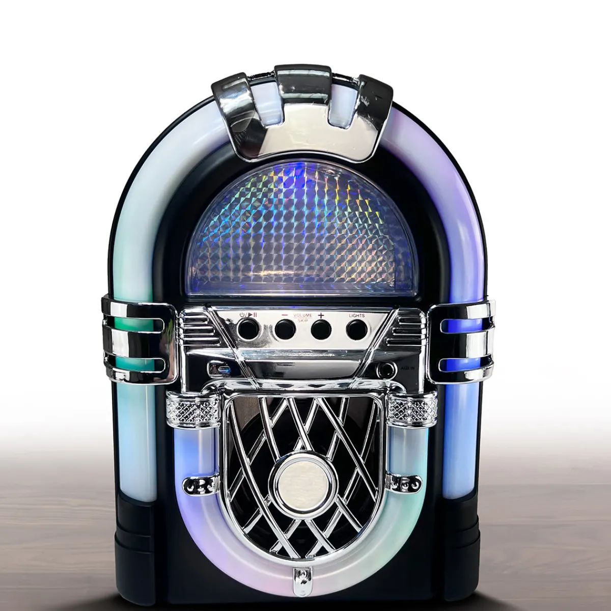 Sharper Image Mini Desktop Jukebox Bluetooth Speaker