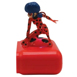 LEXIBOOK AMERICA INC Miraculous Ladybug Digital Alarm Clock with Nightlight