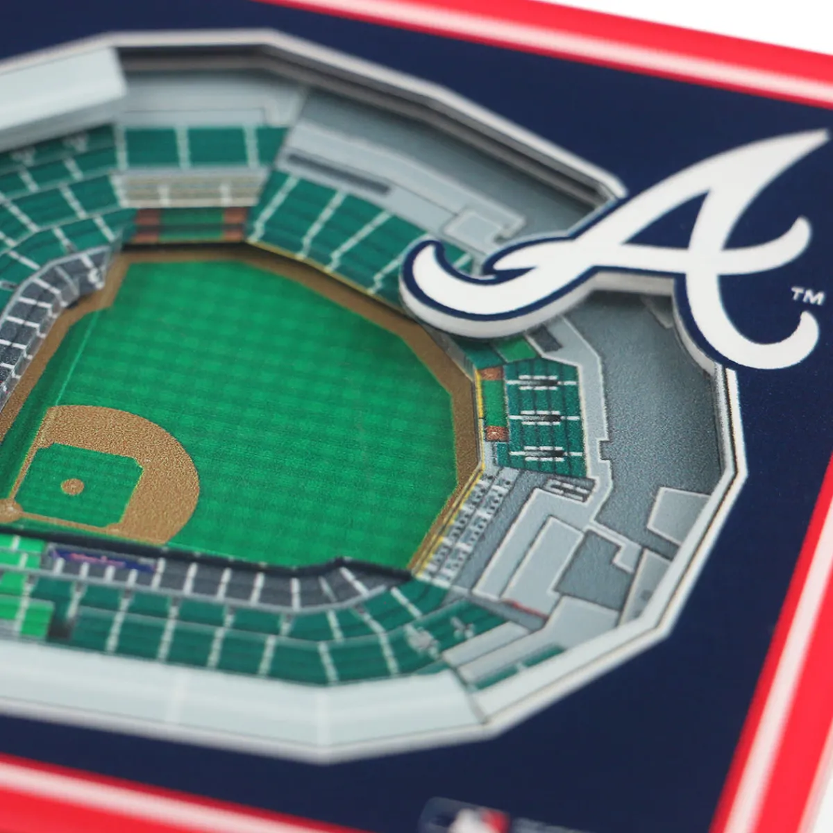 iDNA Series, LLC MLB 3D Stadium Coasters (Set of 4)