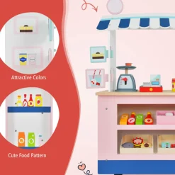 GoPlus (Costway) Mobile Market Play Stand