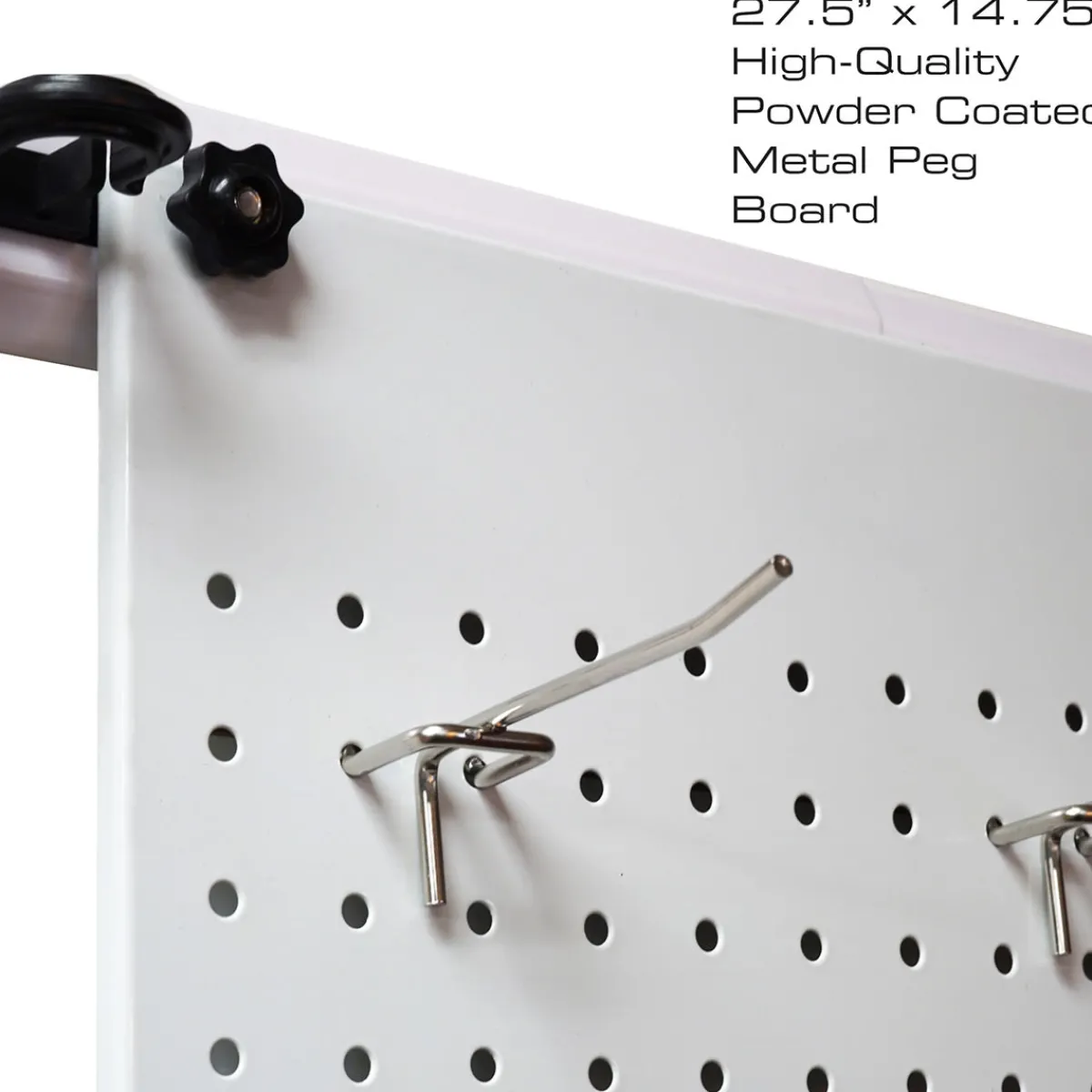 ReelSonar Inc Modular 5 Fishing Rod Rack and Tackle Organizer