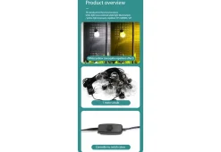 Caravan Canopy Mosquito Repellant String Light