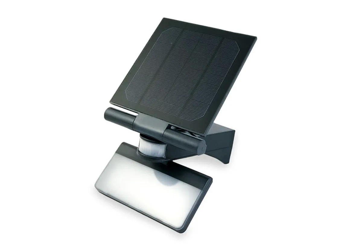 BISS Product Development, LLC Motion Activated LED Solar Powered Flood Light