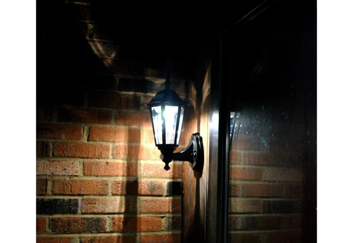 Teleshop Inc. Motion Activated Outdoor Wall Sconces (2-Pack)