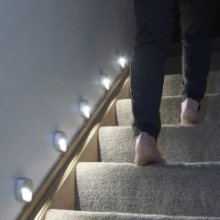 Daylight 24, Inc Motion Activated Place Anywhere Lights by Sharper Image (Set of 5)