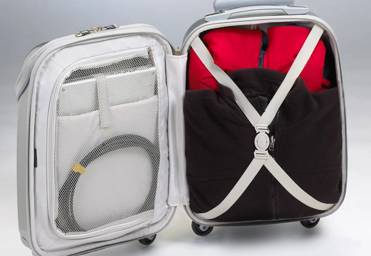 Kingport Industries, LLC Multi-Access 360 degree Carry-On Luggage