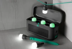 MPOWERD Multifunction Solar Powered Site Lights (Set of 6)