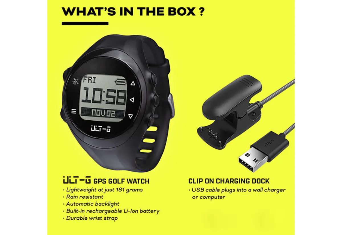 Kertec LLC Multi-Functional GPS Golf Watch