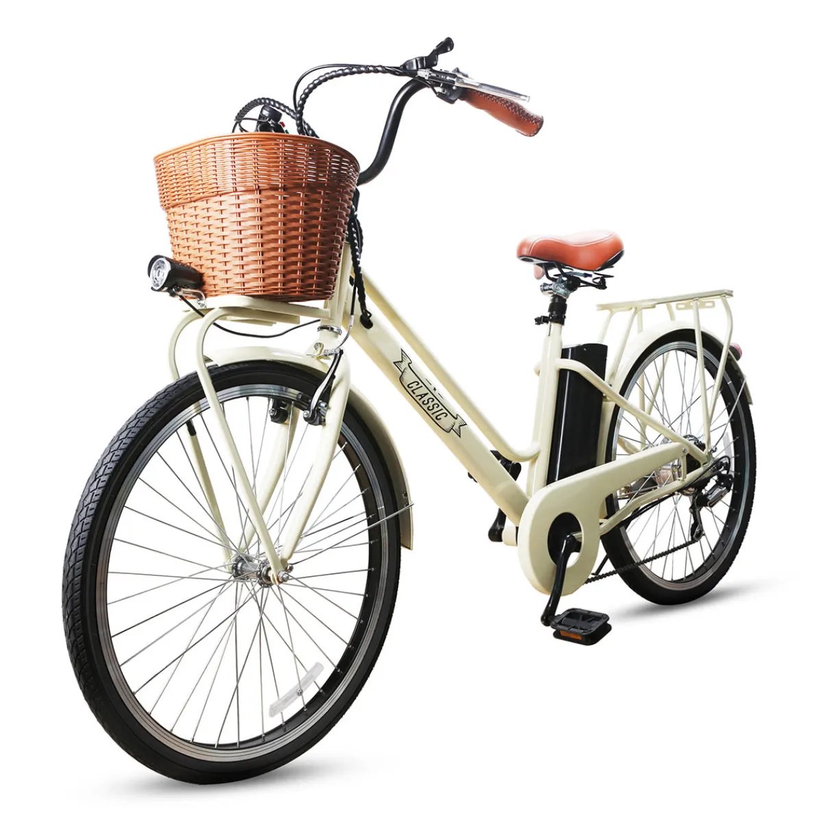 Sharper Image NAKTO Classic Electric Bike