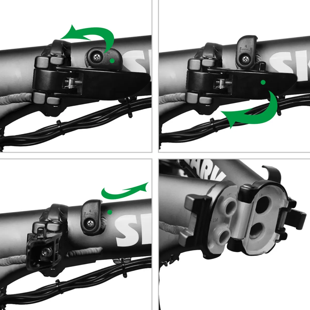 Sharper Image NAKTO Skylark Electric Bike