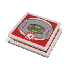 iDNA Series, LLC NCAA 3D Stadium Coasters (Set of 4)