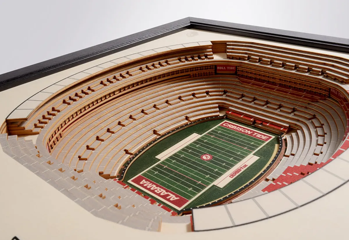 iDNA Series, LLC NCAA 3D Stadium Wall Art