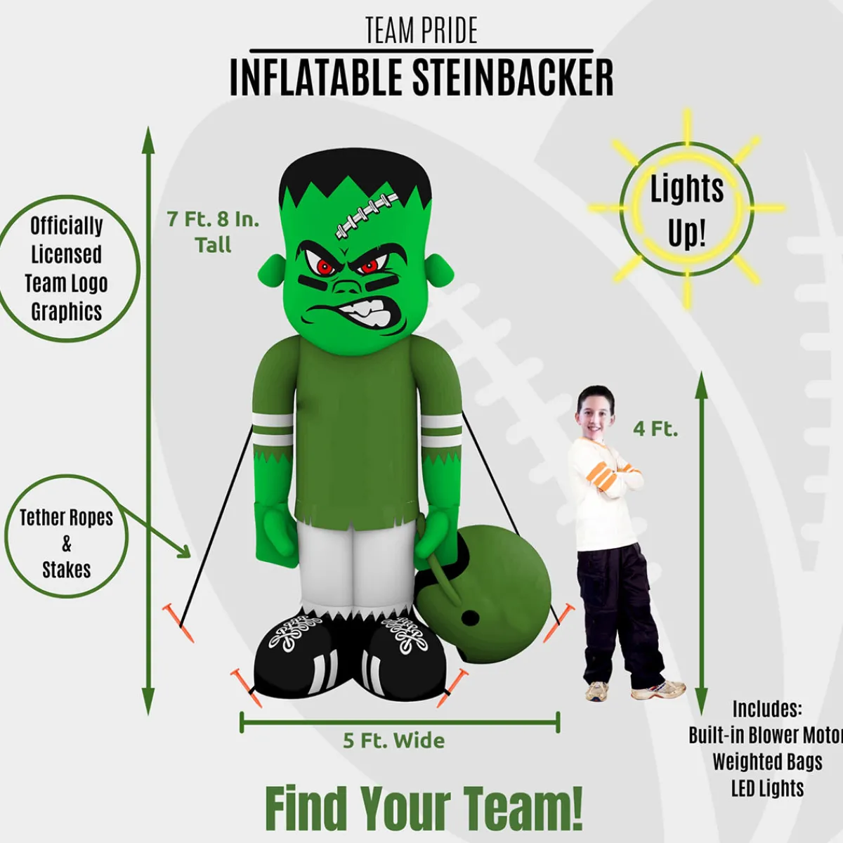 Mindscope Products Inc. NCAA Inflatable Steinbacker