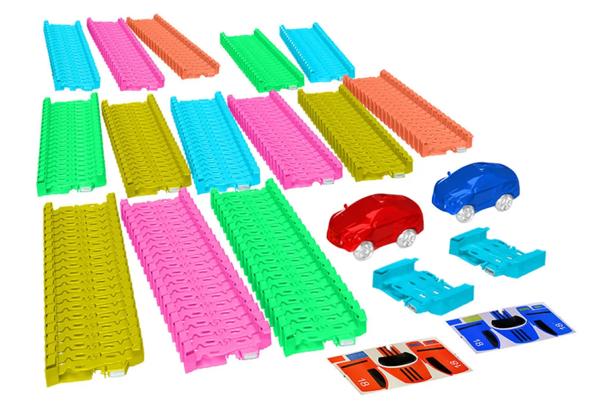 Mindscope Products Inc. Neon Glow Magna Tracks