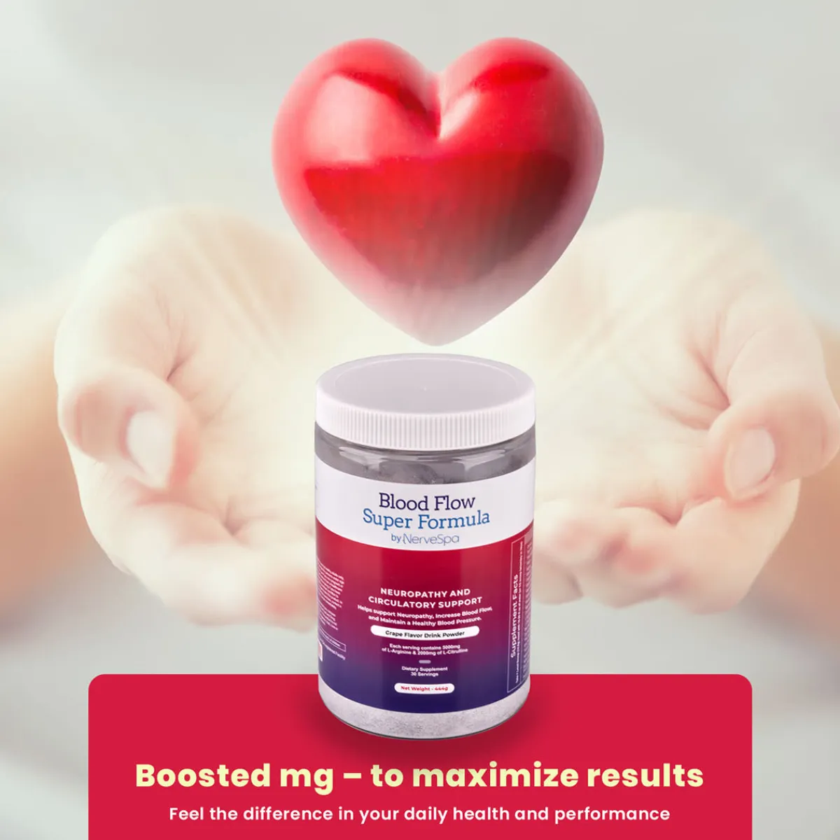 HealBe Corporation NerveSpa Blood Flow Super Formula Drink Powder