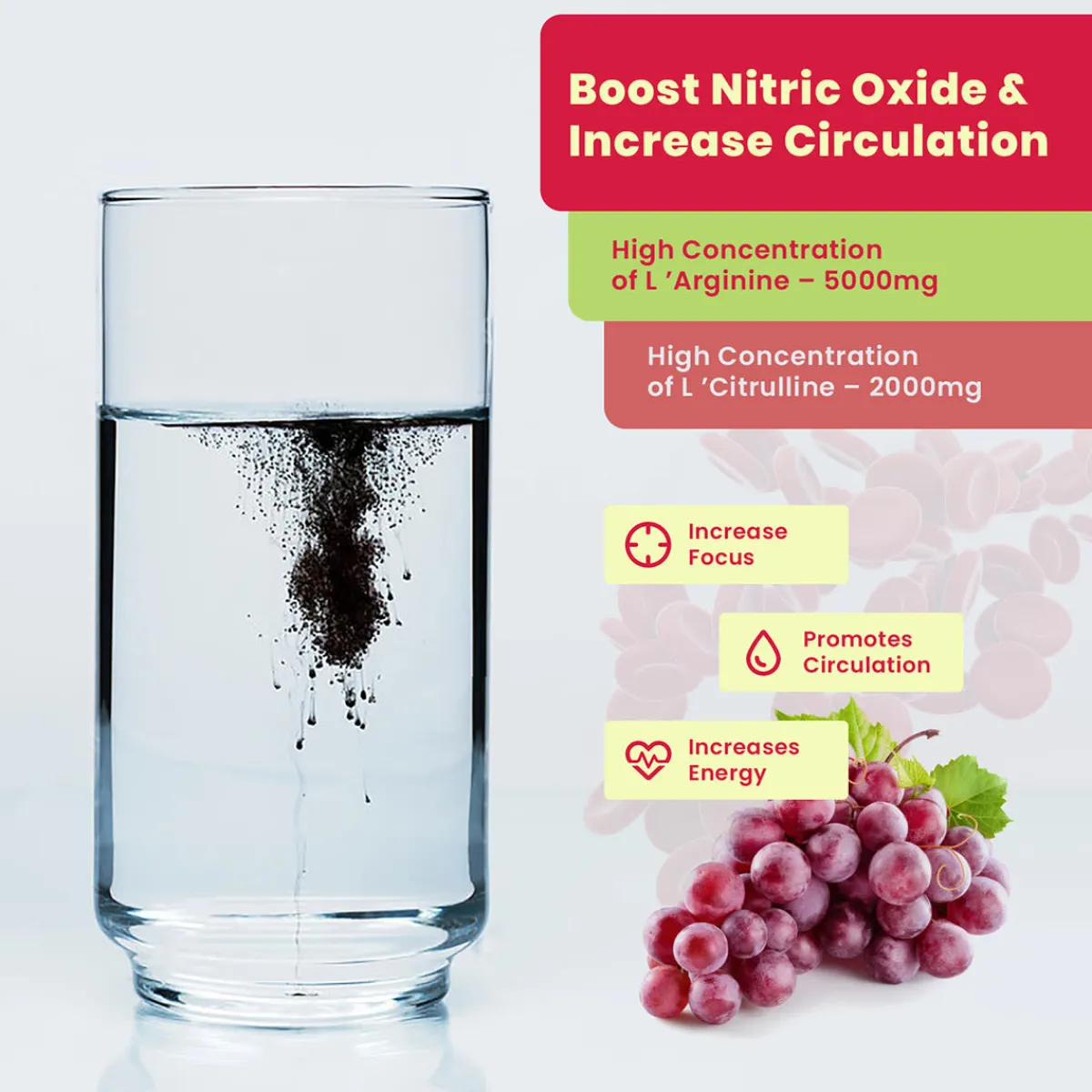 HealBe Corporation NerveSpa Blood Flow Super Formula Drink Powder
