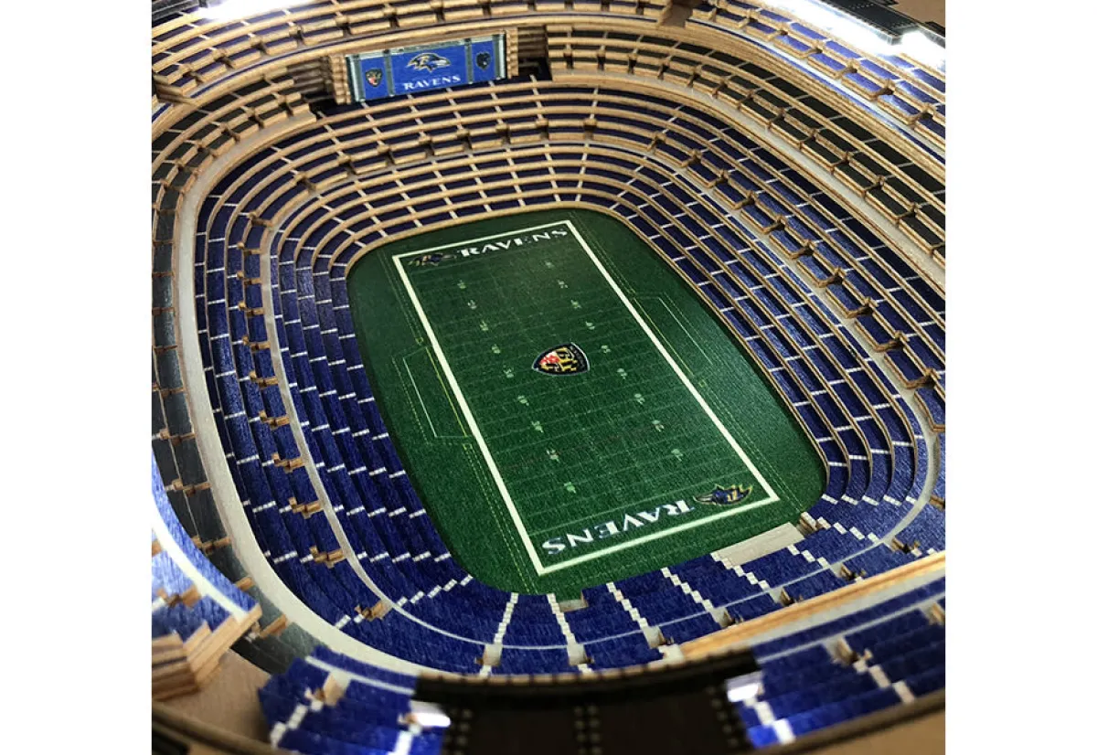 iDNA Series, LLC NFL 3D Stadium Table