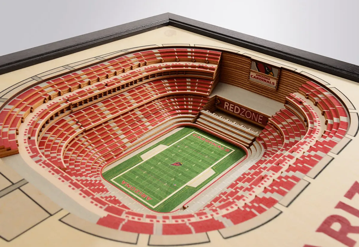 iDNA Series, LLC NFL 3D Stadium Wall Art