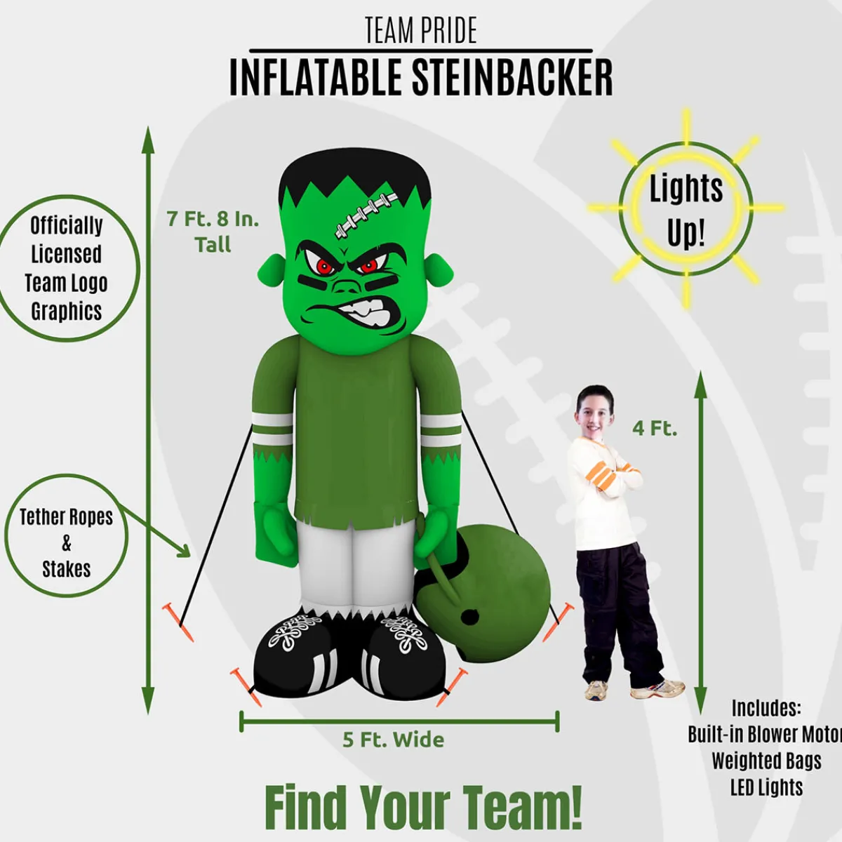 Sporticulture Inc. NFL Inflatable Steinbacker