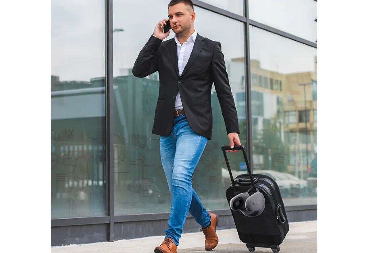 Roo Enterprises LLC DBA Bullbird Travel Noise Canceling Travel Pillow
