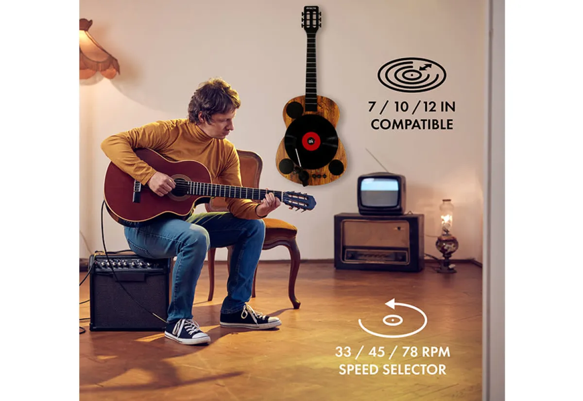 MI - Palomar Novelty Guitar Turntable