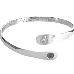 Hollywood Sensation Ocean Wave Engraved Bracelet