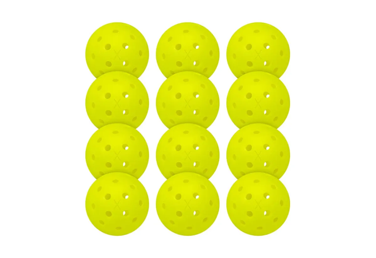 FRANKLIN SPORTS Outdoor Pickleballs (12-Pack)