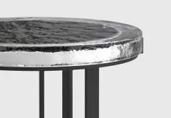 EP DESIGN LAB Outdoor Solar Powered LED Garden Table (Set of 2)
