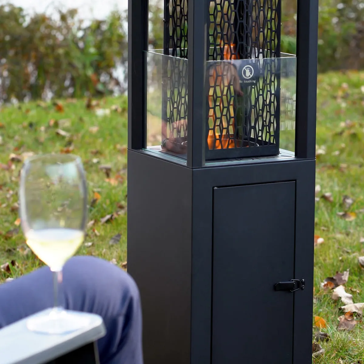EBI Outdoor Wood Pellet Patio Heater