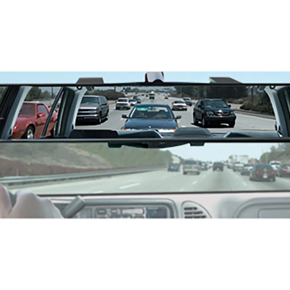 Sharper Image Panoramic Rearview Mirror by