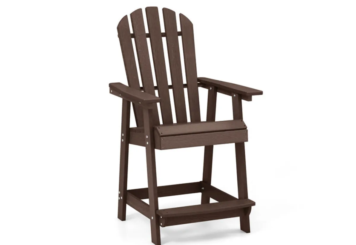 GoPlus (Costway) Patio Chair with Armrest and Footrest