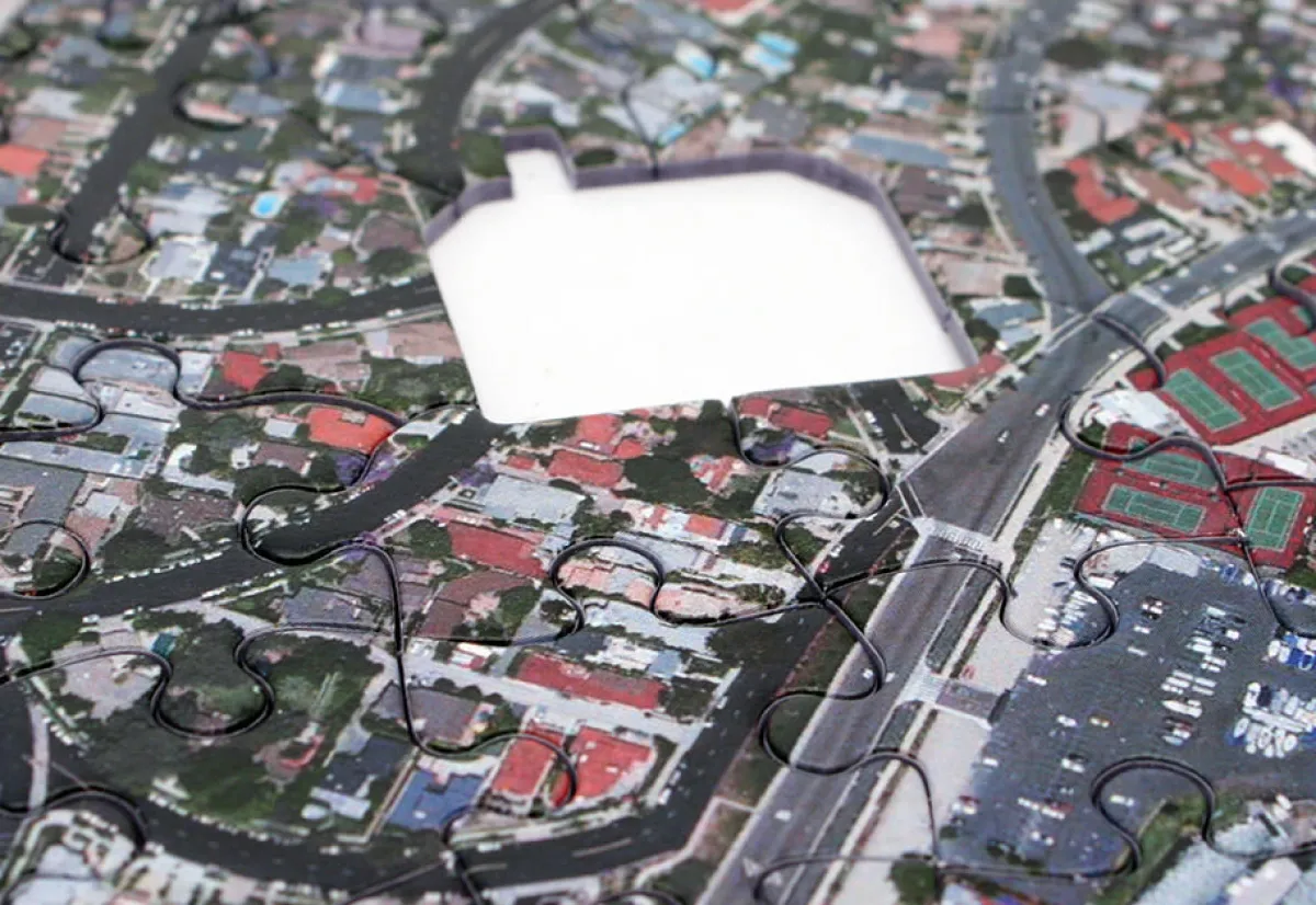 Map Marketing Ltd Personalized Aerial Photo Puzzle