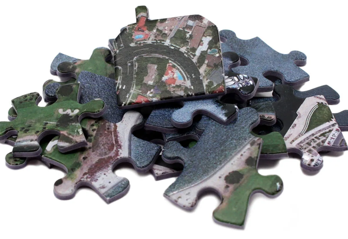 Map Marketing Ltd Personalized Aerial Photo Puzzle