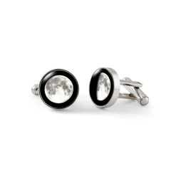 Moonglow LLC Personalized Choose Your Moon Phase Moonrise Cufflinks