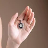 Moonglow LLC Personalized Choose Your Moon Phase Regio Keychain