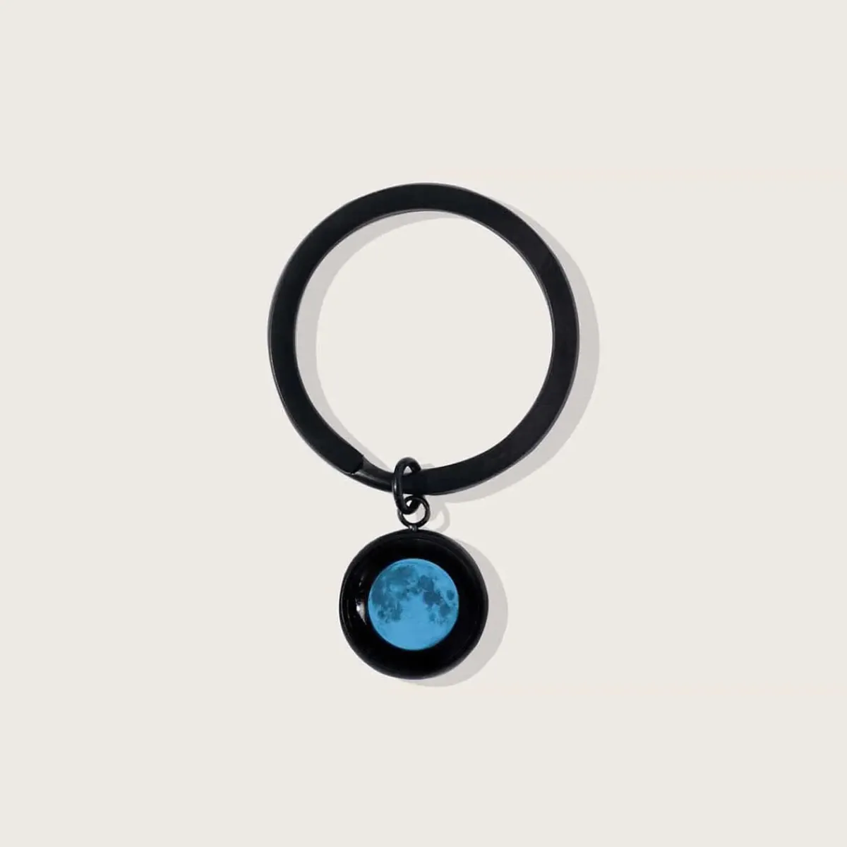 Moonglow LLC Personalized Engraved Choose Your Moon Phase Memory Keychain