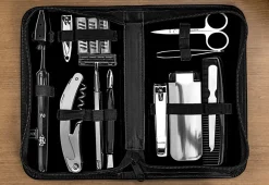 Emporium Leather Co. dba Royce Leather Personalized Luxury Travel Grooming Set