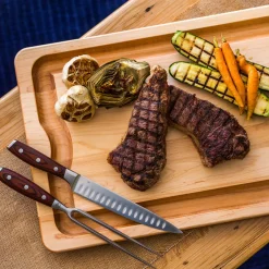 Sharper Image Personalized Maple BBQ Carving Board