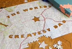 All Jigsaw Puzzles Ltd / Formerly DBA Map Marketing Ltd Personalized World's Greatest Dad Puzzle