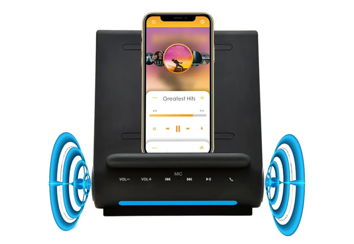 Teleshop Inc. Phone Charging Speaker Hub
