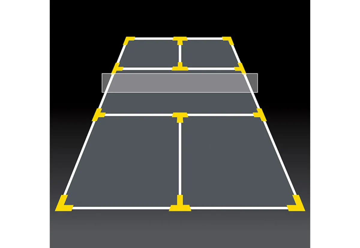 FRANKLIN SPORTS Pickleball Court Marker Kit